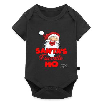 Christmas Christmas Christmas Christmas X-Mas - Baby Premium short-sleeve bodysuit - black - Front