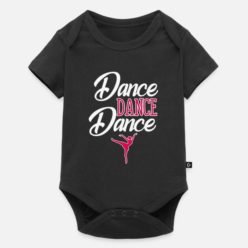 danse danse danse - Body à manches courtes Premium Bébé - noir