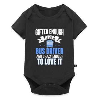 conducteur - Body à manches courtes Premium Bébé - noir - Devant