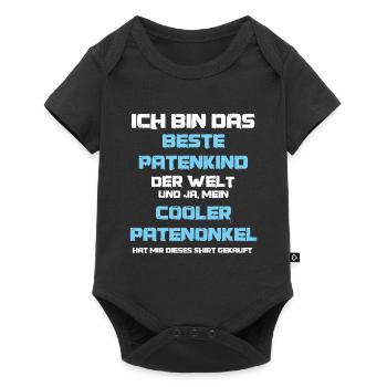 Godfather Godmother Godfather Godfather Godmother - Baby Premium short-sleeve bodysuit - black - Front