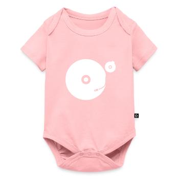 Record player - Baby Premium short-sleeve bodysuit - rose - Front