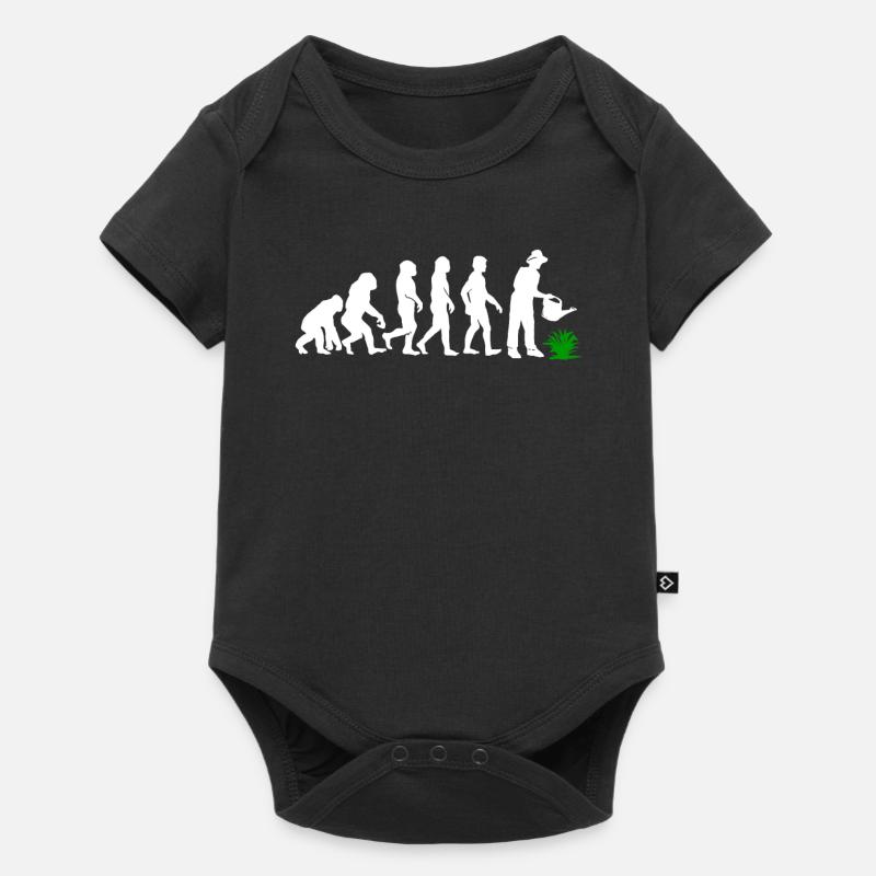 Jardinier évolution - Body à manches courtes Premium Bébé - noir
