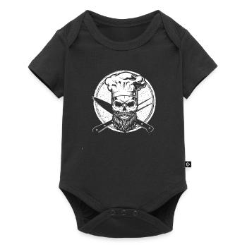Chef Chef Hobby chef - Baby Premium short-sleeve bodysuit - black - Front