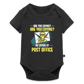 Bureau de poste - Body à manches courtes Premium Bébé - noir - Devant