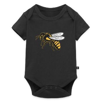 Abeille apicole Abeilles Apiculture Apiculture - Body à manches courtes Premium Bébé - noir - Devant