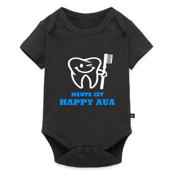 Dentiste Happy Bobsa Rengaine Cadeau - Body à manches courtes Premium Bébé - noir - Devant