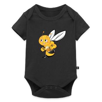 Bee beekeeper bees gift shirt - Baby Premium short-sleeve bodysuit - black - Front