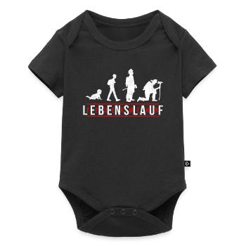 Fire Brigade Curriculum Vitae Evolution - Baby Premium short-sleeve bodysuit - black - Front