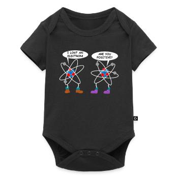 Electron Physics Science Atom Chemistry Gift - Baby Premium short-sleeve bodysuit - black - Front