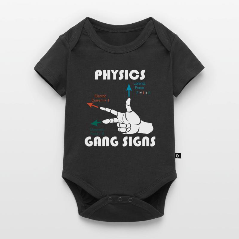 Règle de main droite Physics Math Teacher Math Body à manches courtes Premium Bébé