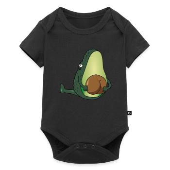 Drôle de t-shirt cadeau d’avocat - Body à manches courtes Premium Bébé - noir - Devant