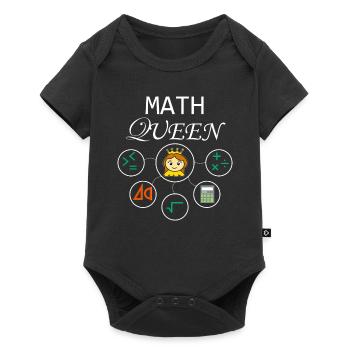 Math Math School Physics Professeur de mathématiques - Body à manches courtes Premium Bébé - noir - Devant