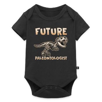 Paléontologues T-shirt Dinosaure L'âge De Glace Dino Kids - Body à manches courtes Premium Bébé - noir - Devant