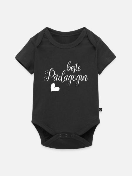 Pädagogin - Baby Premium Kurzarmbody - Schwarz