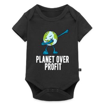 Climate protection - Baby Premium short-sleeve bodysuit - black - Front