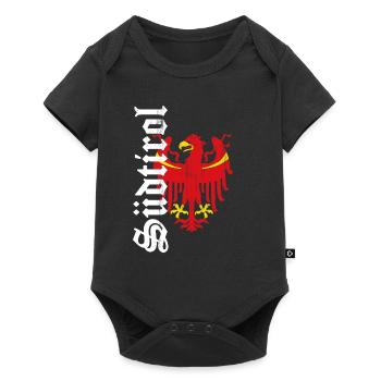 Tyrol du Sud - Body à manches courtes Premium Bébé - noir - Devant