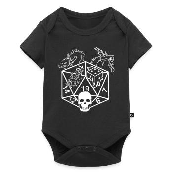 Jeu de société RPG Rpg Game Board Board Gift - Body à manches courtes Premium Bébé - noir - Devant