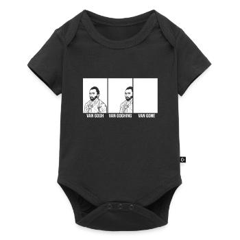 Artiste peintre peintre Van Gogh en cadeau - Body à manches courtes Premium Bébé - noir - Devant