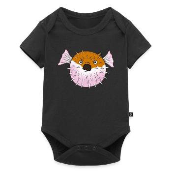 Cadeau de récif de corail - Body à manches courtes Premium Bébé - noir - Devant
