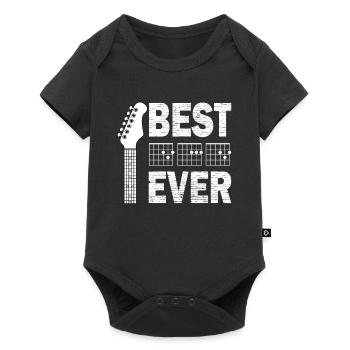 Guitars Father Dad Guitar - Baby Premium short-sleeve bodysuit - black - Front