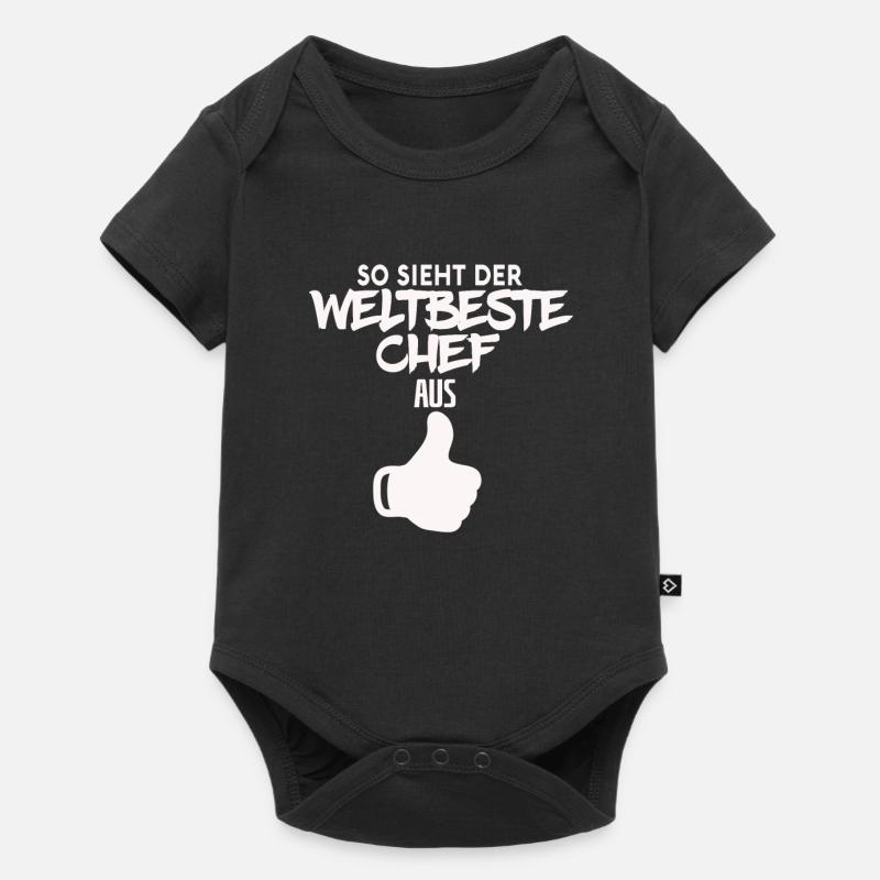 chef - Baby Premium Kurzarmbody - Schwarz