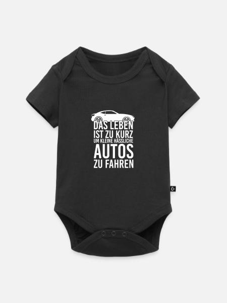 Auto - Baby Premium Kurzarmbody - Schwarz