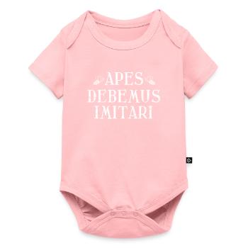 beekeeper - Baby Premium short-sleeve bodysuit - rose - Front