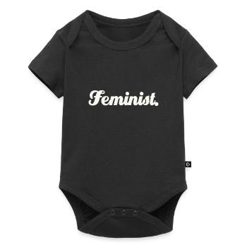Feminist. - Baby Premium short-sleeve bodysuit - black - Front