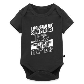 J'ai juste besoin de plus de dictons sur les tracteurs - Body à manches courtes Premium Bébé - noir - Devant