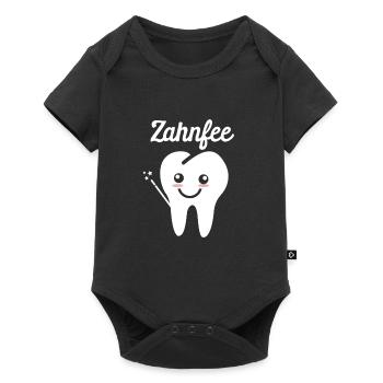 Zahnfee Zahnarzt Ärztin - Baby Premium Kurzarmbody - Schwarz - Vorne