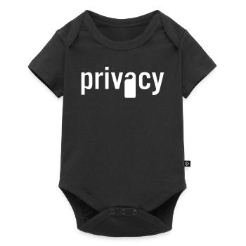 Privacy - Body à manches courtes Premium Bébé - noir - Devant