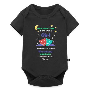 Broadway Musical Fan - Baby Premium short-sleeve bodysuit - black - Front