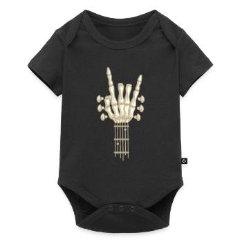 Rock Music Guitar Guitarist Gift - Baby Premium short-sleeve bodysuit - black - Front