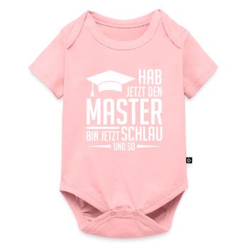 Master Master - Body à manches courtes Premium Bébé - rose - Devant