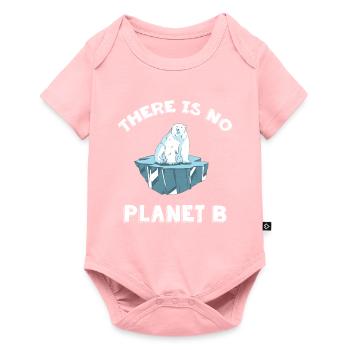 Planet b - Baby Premium short-sleeve bodysuit - rose - Front