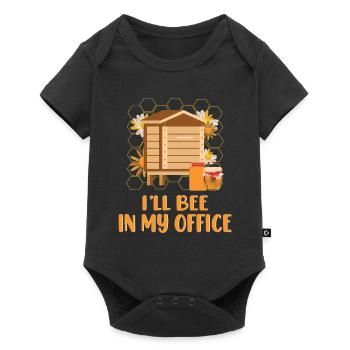 Beekeeper Beekeeping - Baby Premium short-sleeve bodysuit - black - Front