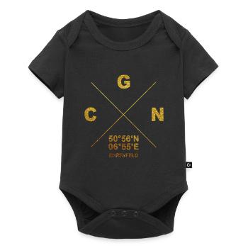 CGN Patrie Cologne Ehrenfeld Veedel coordonnées Kölle - Body à manches courtes Premium Bébé - noir - Devant