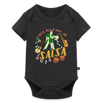 Salsa Dance Dancer Dance Dance Teacher Gift Idea - Baby Premium short-sleeve bodysuit - black - Front