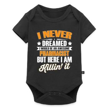 Pharmacist Pharmacist - Baby Premium short-sleeve bodysuit - black - Front
