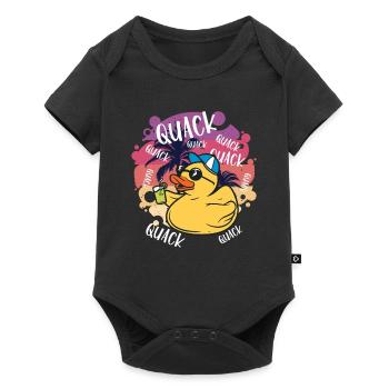 Duck Rubber Duck Rubber Ducks Gift Idea - Baby Premium short-sleeve bodysuit - black - Front