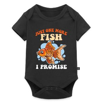 Un seul poisson de plus que je promets aux propriétaires d’aquarium - Body à manches courtes Premium Bébé - noir - Devant