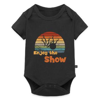 Profitez du spectacle / Bowling - Body à manches courtes Premium Bébé - noir - Devant