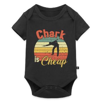 Chark is Cheap / Billiard Snooker - Baby Premium short-sleeve bodysuit - black - Front