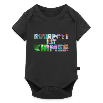Ruhrpott Kirmes Ruhrgebiet Pottsprache Ruhrpott - Baby Premium Kurzarmbody - Schwarz - Vorne