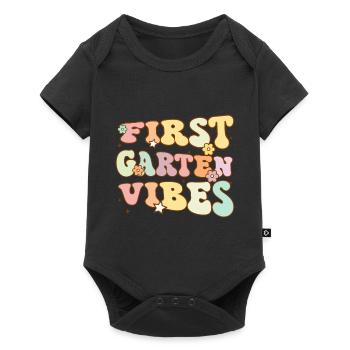 Back To School First Grade Vibes Student Teacher - Baby Premium short-sleeve bodysuit - black - Front