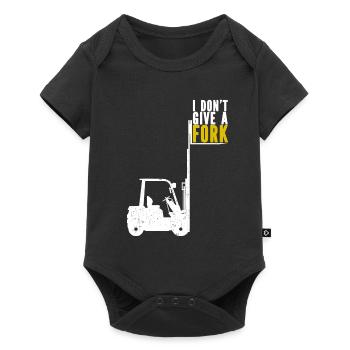 Forklift Warehousing Logistician Forklift Driver - Baby Premium short-sleeve bodysuit - black - Front