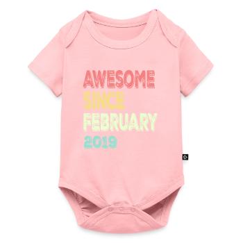 Génial depuis mars 2019 - Body à manches courtes Premium Bébé - rose - Devant
