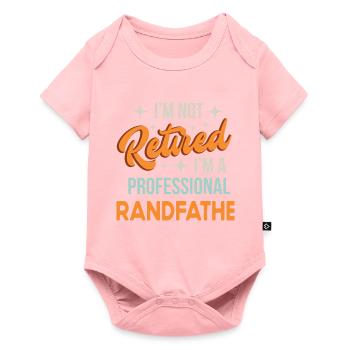 I'm Not Retired I'm G Professional Grandfather - Baby Premium short-sleeve bodysuit - rose - Front