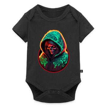 Bloodheavy Neon Acid Matryoshka Demon - Baby Premium short-sleeve bodysuit - black - Front