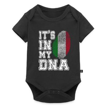 DNA Italie - Body à manches courtes Premium Bébé - noir - Devant